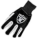Oakland Raiders Gloves - Adult Two-Tone