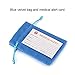 BAIYI Medical Alert ID Necklace Stainless Steel Matte Dog Tag for Men Women 24 inch Free Engraving