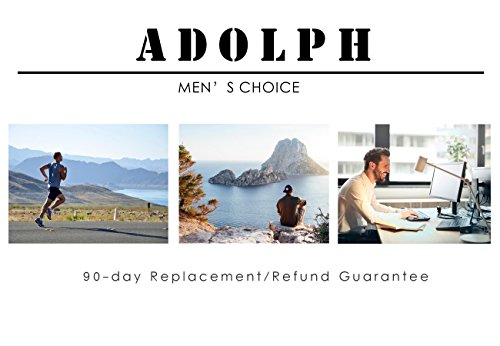 ADOLPH Men's Boxer Briefs 5 Pack No Ride-up Breathable Comfortable Cotton Underwear - Thumbnail 7
