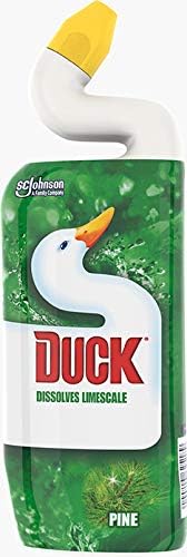 Duck Liquid Toilet Cleaner, Deep Action Gel , Pine, 750 ml, Pack of 12, 750 g (Pack of 12)