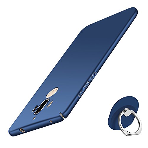 Huawei mate 9 case with swivel ring buckle, smays frost…