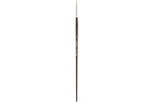 Silver Brush Limited 1100-2 Silverstone Round Paintbrush for Oil Painting, Size 2, Long Handle