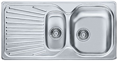 title=Franke, Franke MON 651, Mikado in acciaio inox lavello con lavello 1 1/2 bacino