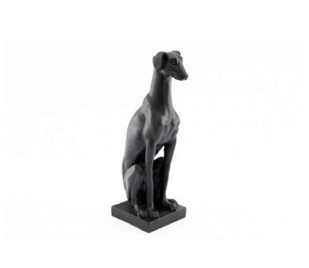 Ornament/Figurine/Statue - WHIPPET (Dog/Canine/Pet) - Black Resin