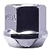M CARKUMI Mastiff 11309 Open-End, M14x1.5 Thread, Triple-Chrome Finish, Bulge Acorn Lug Nut Set (Pack of 24)