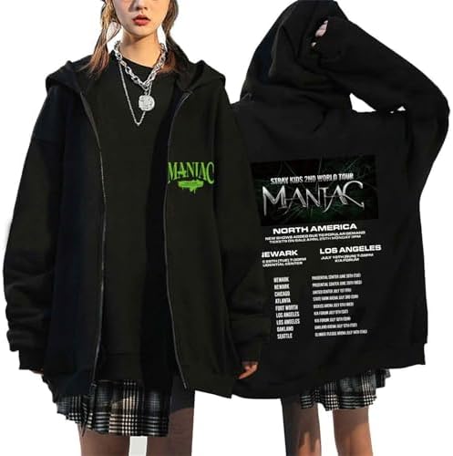 Amazon.com: Outofgas SKZ New Album ATE Hoodie Jacket Felix Hyunjin