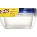 Glad Food Storage Containers - Big Bowl Container - 48 Ounce - 3 Containers - 6 pack