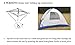 Busen Mountain Waterproof Tent Dome Outdoor Camping Instant Tents for Camping 4 Person Blue