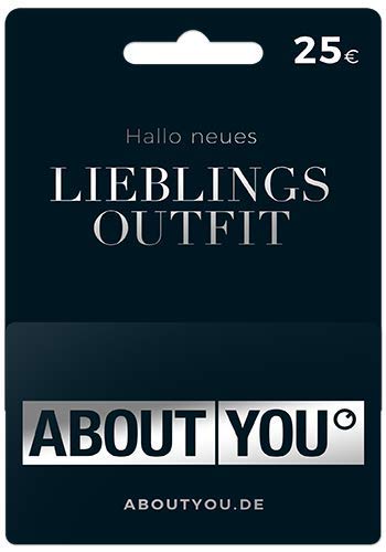 ABOUT YOU Geschenkkarte - für Deutschland - per Post: Amazon.de