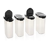 Tupperware Large Spice Shaker Set in Black Modular Mates