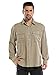 Men’s UPF Long Sleeve Shirt UV Sun Protection Hiking Fishing Safari Quick Dry Cool Utilitythumb 1
