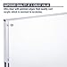 Acrylic Picture Frame 4x6 - Double Sided Magnetic Photo Frame, 24 mm Thick Clear Picture Frame, 4 x 6 Inches Acrylic Frame, Modern and Self Standing for Desktop Display (1 Pack)