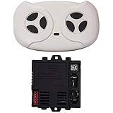 FULIHUA B Socket JR-RX-12V Kids Powered Ride on car 2.4G Bluetooth Remote Control and Receiver Kit Controller Control Box Accessories for Children Electric Ride On Car Replacement Parts