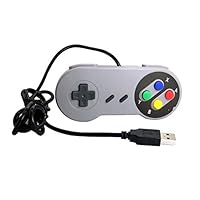 Kerocy USB Controller Game Joypad Handle Gamepad Joystick For Nintendo SNES Win PC/MAC