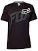 Fox Racing Mens Condensed Tech Short-Sleeve Shirt Medium Black