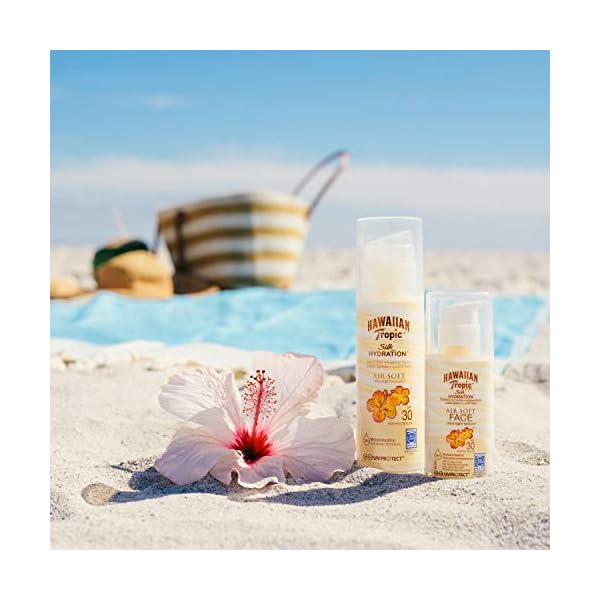 Hawaiian-Tropic-Silk-Hydration-Air-Soft-Face-Protective-Sun-Lotion-SPF-30-50ml Hawaiian Tropic Silk Hydration Air Soft Face Protective Sun Lotion (SPF 30, 50ml)