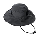 Outdoor Boonie Sun Hat - UPF 50 Protection for Men & Women. Wide Brim Summer Hat. Waterproof for Fishing, Hiking, Camping, Boating & Outdoor Adventures. Breathable Nylon & Mesh