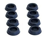 8 Round Circle Computer Case / Laptop Rubber Feet Stand-Off with Self-Adhesive Sticker