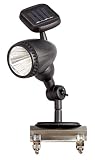 Ideaworks Solar Powered Flag Pole Light - Day Time Charging, Night Time Illumination