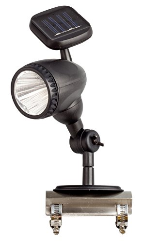Ideaworks Solar Powered Flag Pole Light - Day Time Charging, Night Time Illumination