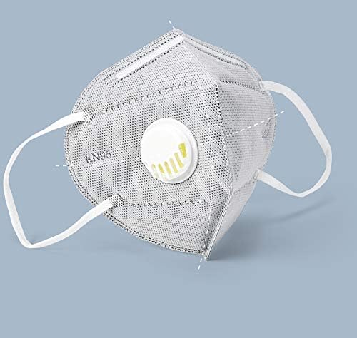 Unisex, With Breathing Valve Protection, Ffp2 / N95 / Kn95 (20pcs) KN95