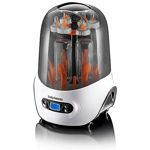 One-Step Bottle Sterilizer and Dryer with Natural steam sterilization by Baby Brezza