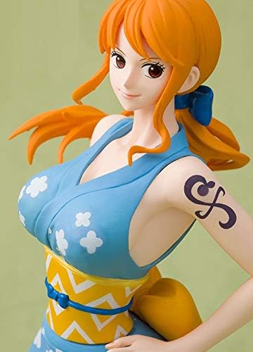 Amazon Co Jp ワンピース Glitter Glamours Nami Wanokuni Style ナミ フィギュア 全2種セット A 通常カラー 水色 Ver B レアカラー 紺色 Ver ホビー