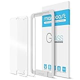 iPhone 8 Plus / 7 Plus Screen Protector, Maxboost [2 Pack] Premium Apple iPhone 7 Plus/iPhone 8 Plus / 6s Plus / 6 Plus Tempered Glass Protectors [Worry-Free] Compatible 3DTouch/Most Case 2016 2017