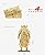 LightningStore Silver Gold Chinese General Warrior Metallic 3D Jigsaw Puzzle - Educational DIY Toy For Older Kids and Teens - Excellent Gift Idea