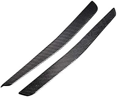 真のカーボンファイバーギアシフトパネルカバーミニf60用セントラルコントロールトリムステッカーカントリーマンf56クーパー 無料サンプルok 車のインテリア装飾ステッカ サイズ F60cb