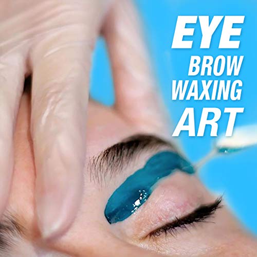Wax Warmer, AVAII Hair Removal Eyebrows Waxing Kit Target For Facial Lip Chin with 18pcs Hard Wax Men Women