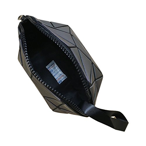 luminous bag Light package geometric bag clutch bag purse storage bag cosmetic bag Linggebao ladies packet (01)
