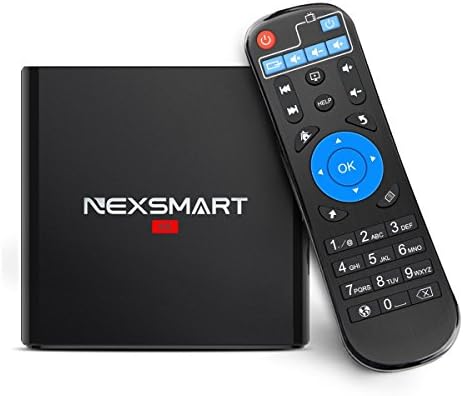 Android TV Box, NEXSMART Android 6.0 4K Quad core Smart TV Box with LAN Wifi 1080P HDMI Spdif Ethernet Rooted Media Player