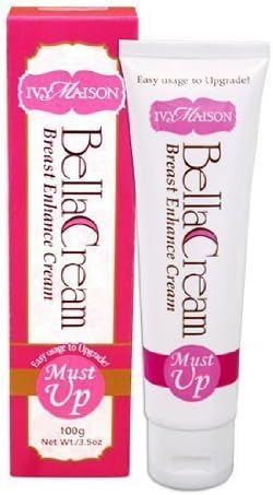 Bella Natural Herbal Breast Enlargement Cream - Surgery-Free, Bust &amp; Butt Enhancer by Ivy Maison by ivy maison
