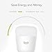 YEELIGHT Smart LED WiFi Light Bulb 10W E26 110V 800lm No Hub Lighting Bulbs Compatible with Alexa, Google Assistant (TUNABLE White)