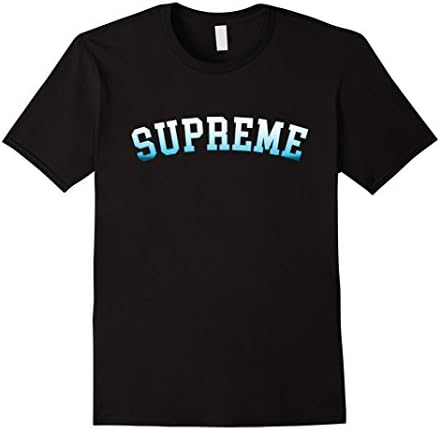 Mens Supreme T-Shirt Medium Black