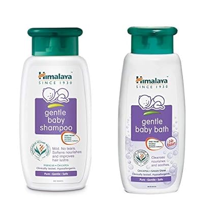 himalaya gentle baby bath 400ml