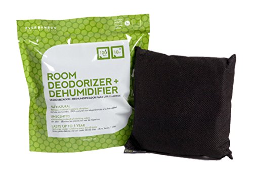 Ever Bamboo Room Deodorizer & Dehumidifier w/ Natural Bamboo Charcoal (200 g)