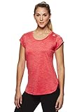 Reebok Women's Legend Running & Gym T-Shirt - Performance Short Sleeve Workout Clothes for Women