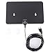 EtekStormX Indoor HDTV Antenna-50 Mile Range with Detachable Amplifier,for High Reception Homeword Antenna for TV - 16ft Coaxial Cable