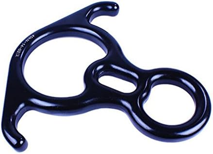 LZH SPORT Rescue Figure 8 Descender Large Bent-Ear, Belaying And Rappelling