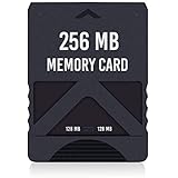 Optimal Shop Memory Card for PS2 256MB High Speed Storage for Sony Playstation 2 Consoles Game Saves and Information(Black)