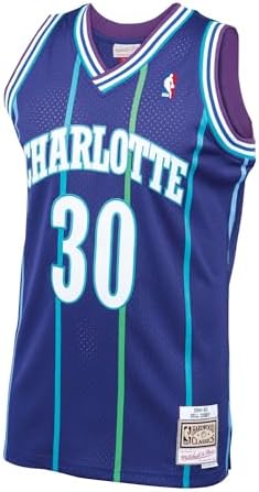 Amazon.com : Mitchell & Ness Charlotte Hornets Larry Johnson