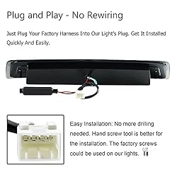 Tresound 3rd Third Brake Light for 2009-2017 Dodge