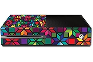 MightySkins Skin Compatible with Microsoft Xbox One - Stained Glass Window | Protective, Durable, and Unique Vinyl Decal wrap