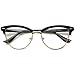 WearMe Pro - New Elegant Semi-Rimless Retro Cat Eye Glasses