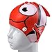 RoryTory 3 Piece Kids Fish and Animal Cartoon Design Silicone Swimming Cap Set