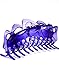 Prettyou 5.5 Inches Large Crystal Plastic Hair Claw Banana Clips for Thick Hair Women,pack of 2 (Set1)