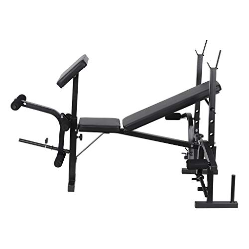 Multifunctional Olympic Weight Bench Rack Set Adjustable Weight Lift