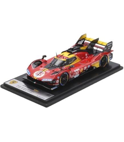 Amazon.com: LookSmart 1/43 Ferrari 499P AF Corse 2024 Le